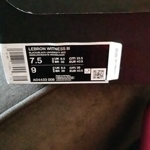 New Nike Lebron Witness III